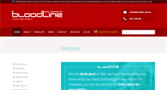 Desktop Screenshot of bloodline-equipment.com.au
